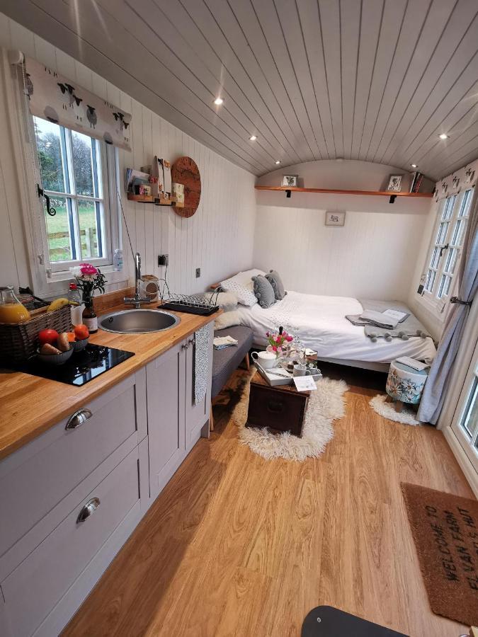 Elvan Farm Shepherd'S Hut Exeter Exterior foto