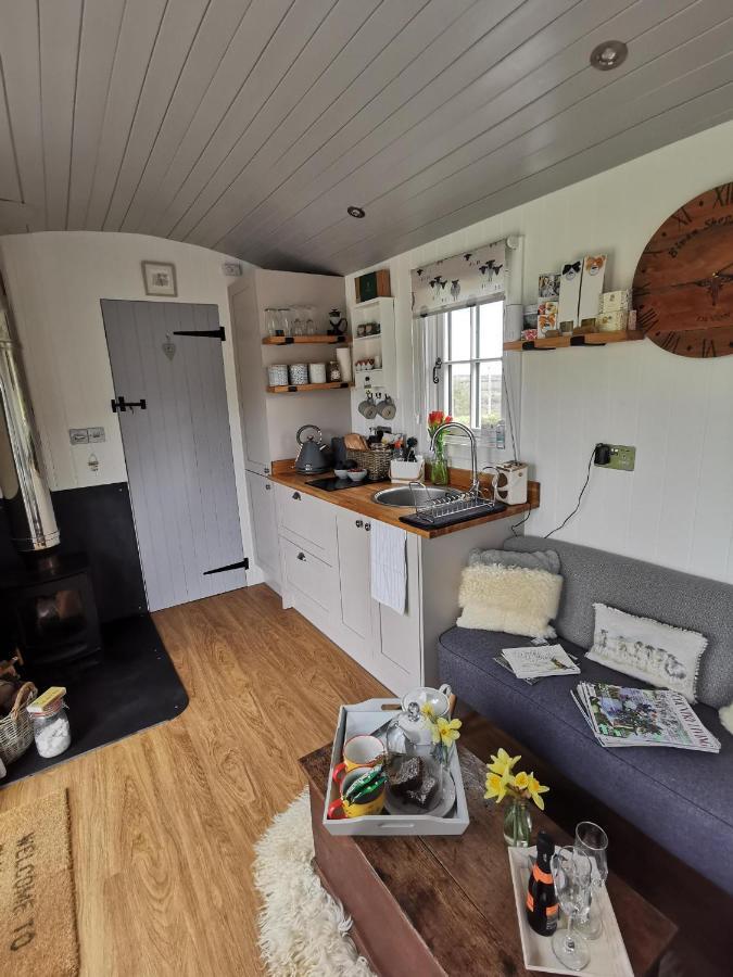 Elvan Farm Shepherd'S Hut Exeter Exterior foto