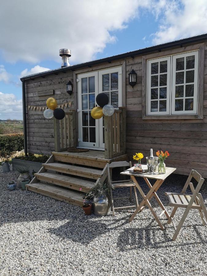 Elvan Farm Shepherd'S Hut Exeter Exterior foto