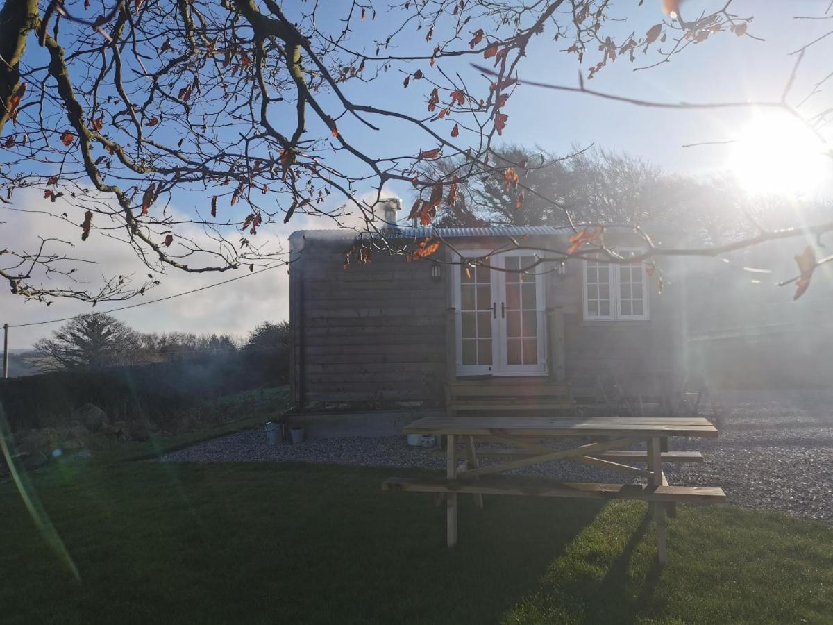 Elvan Farm Shepherd'S Hut Exeter Exterior foto